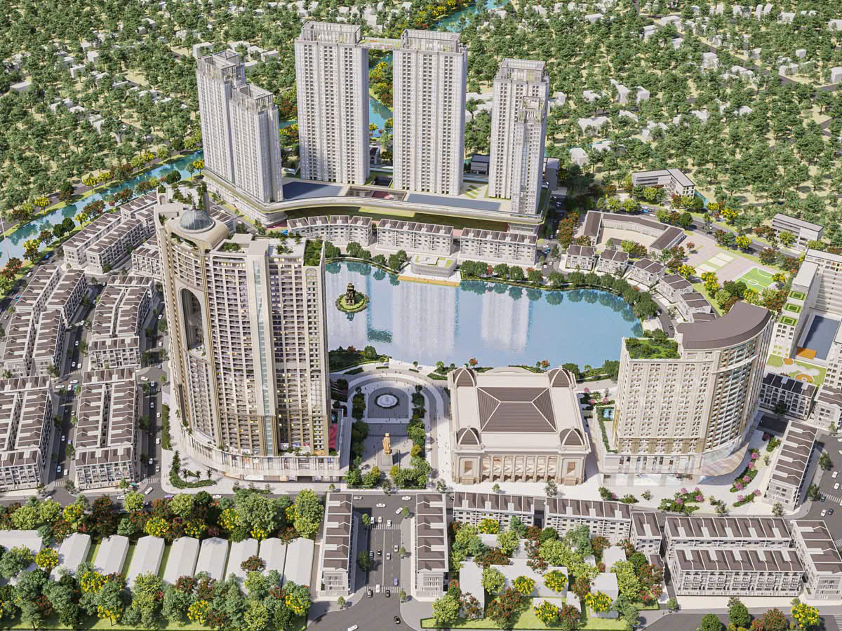 Phối Cảnh Hồ Gươm Xanh